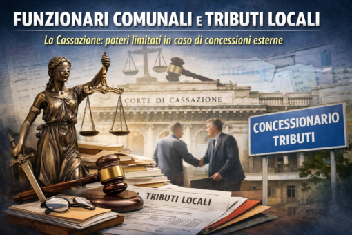 La Cassazione chiarisce i poteri dei funzionari sui tributi locali