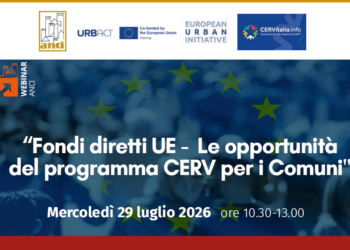 Fondi Diretti e Bandi CERV, il 29 luglio webinar di approfondimento