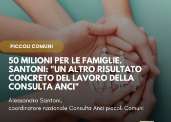 Avviso “Crescere nei piccoli comuni 2026”: stanziati 50 milioni di euro per le famiglie – Scadenza 29 settembre