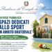 Pubblicato il secondo gruppo di FAQ dell’Avviso “Spazi dedicati allo sport in ambito oratoriale”