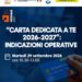 WEBINAR “Carta Dedicata a te 2026-2027” Martedì 29 settembre ore 10.30  – Iscrivetevi