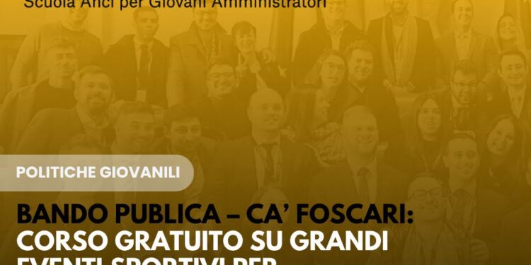 Bando PVBLICA “Management di grandi eventi sportivi e culturali e promozione di stili di vita sani per le comunità locali”