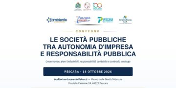Società pubbliche, il 16 ottobre il seminario all’Auditorium Petruzzi
