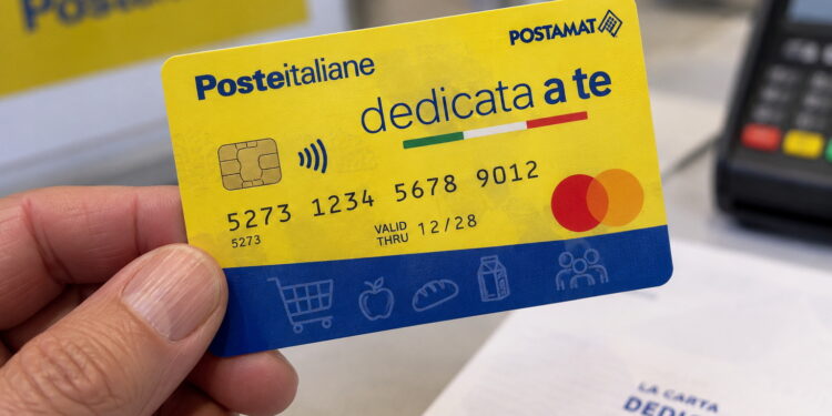 Carta “Dedicata a te”: dal 30 ottobre le liste definitive dei beneficiari sul portale INPS